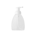 Transparent PET 250ml Facial Cleanser Packaging Empty for Clear Foam Pump Bottle for Liquid Soap Shampoo Sealed with Pump