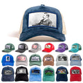 Wholesale Mesh Custom Velvet Trucker Cap 5 Panels Custom Applique Patch Embroidery Black Velvet Trucker Hat