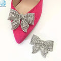 Shoe Bow Clip Decoration Buckle Rhinestone Shoe Accessories for Women Wedding Bridal