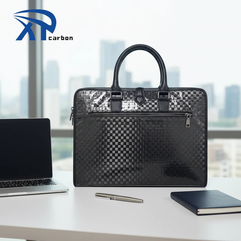 Quality Factory OEM Custom Class Notebook Carbon Fiber Briefcase