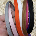 Large Stock Polyester Flat  Cord String for Garment 10 Polyester Braided Flat Cord