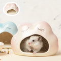 Cute Cloud Hamster Summer Heat Cooling Heat Escape House Hamster Ceramic House