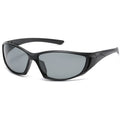 3048 Unisex Retro Sunglasses with Coffee Metal Square Frame Korean Style UV400 Polarized Sun Protection for Driving Pilot Style
