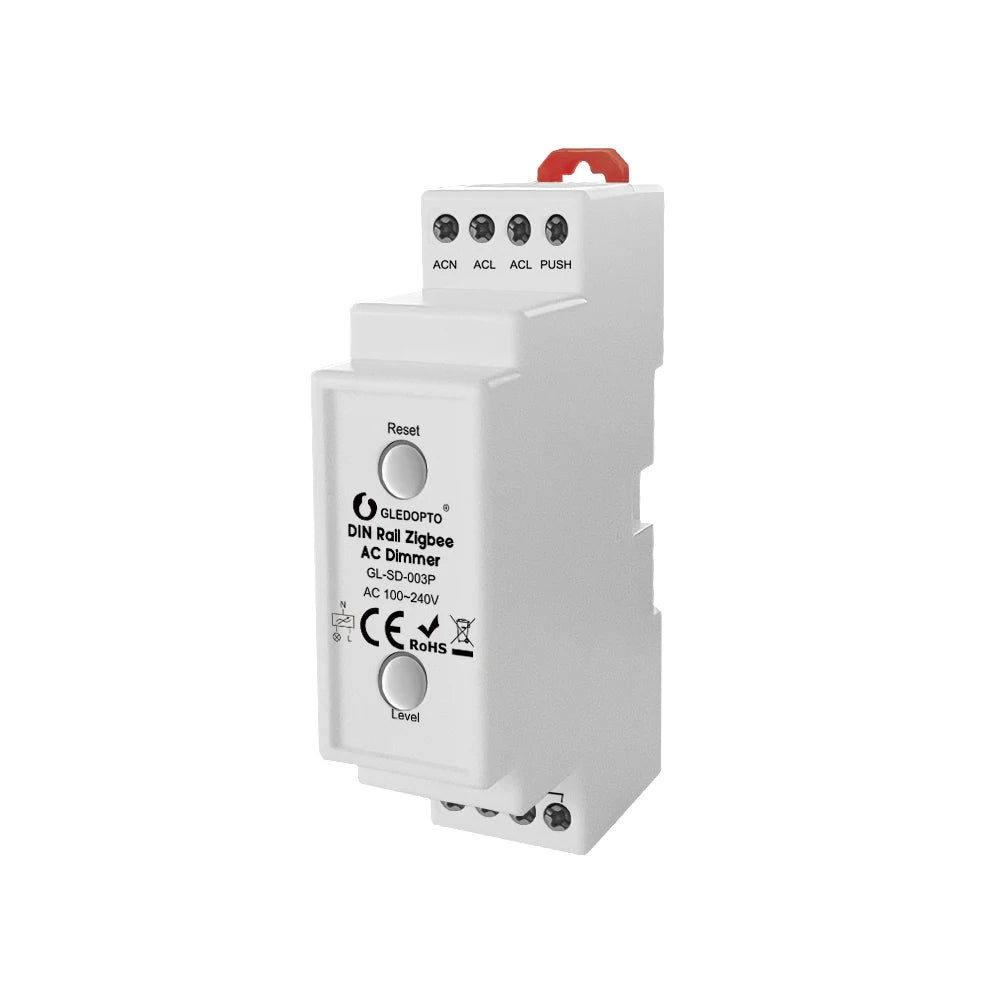 New 200W Smart Zigbee LED Dimmer Controller Universal 230V Input Phase-cut AC Dimmer with Remote Control