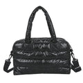 Women's Customizable Soft Nylon Bubble Cloud Tote Bag Portable Puffy Hand Sling Bag with Crossbody Design New Release