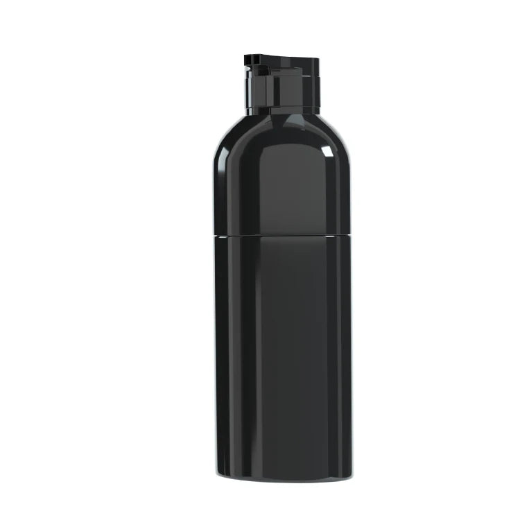 Fuyun Unique Shape PET Plastic Bottle Luxury Pump Sprayer 200ml Shampoo Shower Gel Soap Dispenser Lotion Face Mask