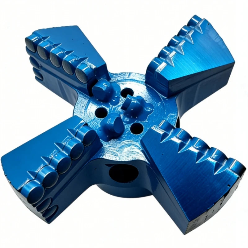 220mm Concave PDC Drill Bits Four Blades Carbon Steel for Water Well Geothermal Mining Anchor Drilling Drilling Equipment