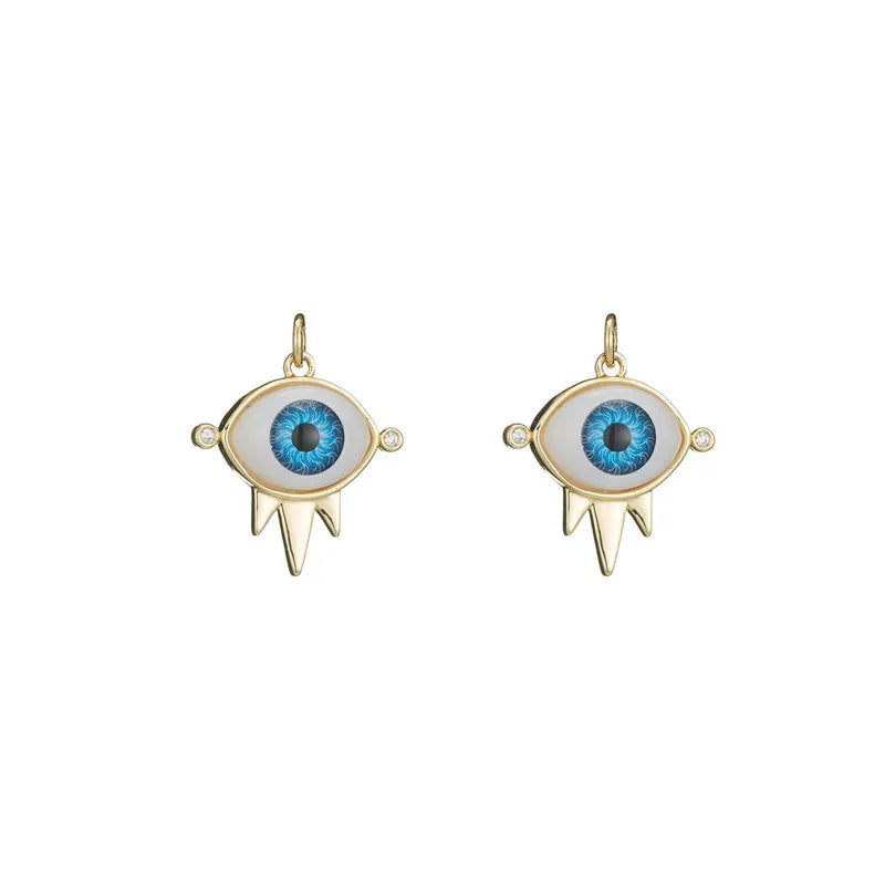 Fashion DIY Jewelry Accessories Eye Pendant Evil Eye Pendant Charm for Necklace Bracelet