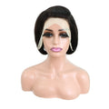 Wholesale Hair Vendor Short Wigs Peruvian Virgin Remy Short Pixie Cut 13x4 Full Lace Front Human Hair Wigs for Black Women