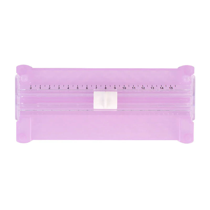 Mini A5 Jelly Style Paper Cutter Portable Manual Power Small Student Photo and Paper Cutter