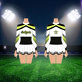 High Quality Girls Team Dance Studio Practice Wear Custom Logo Kids Activewear Sets with Rhinestone for Little Girls
