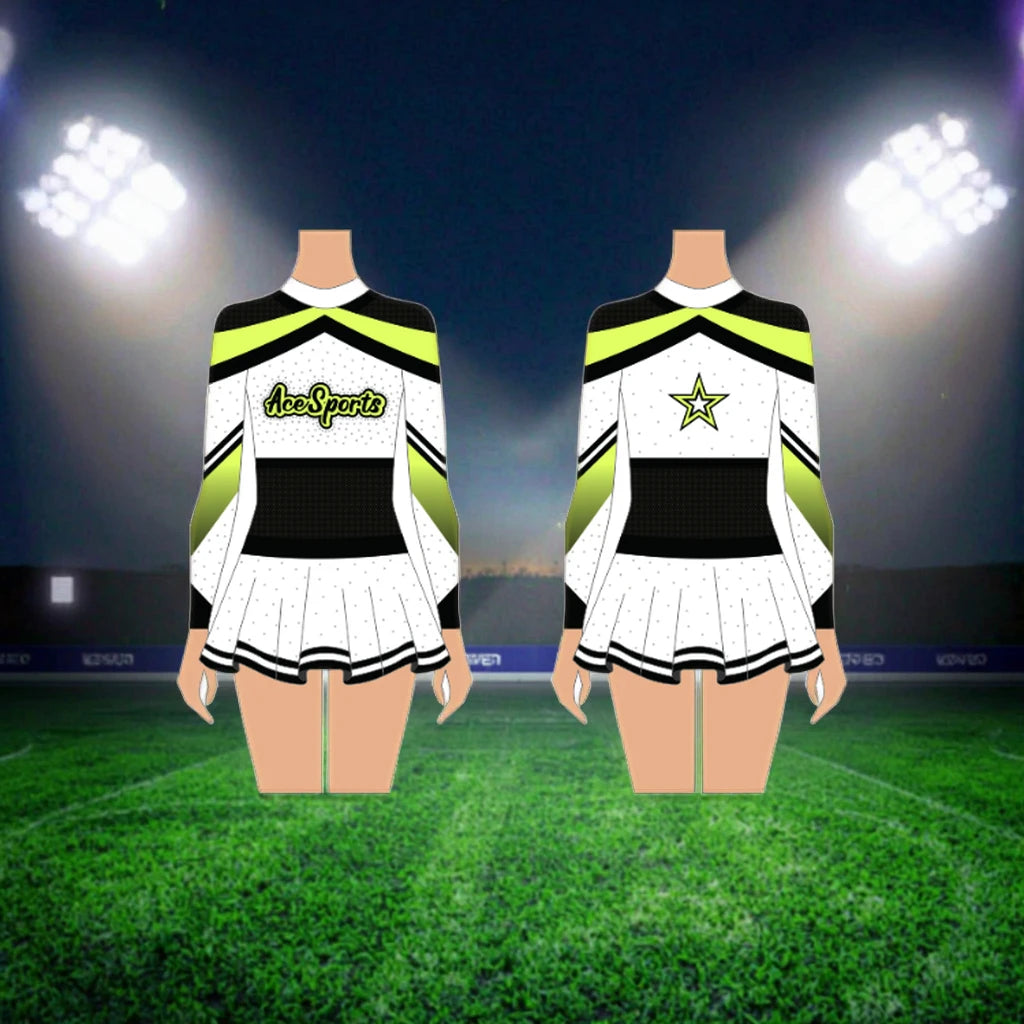 High Quality Girls Team Dance Studio Practice Wear Custom Logo Kids Activewear Sets with Rhinestone for Little Girls