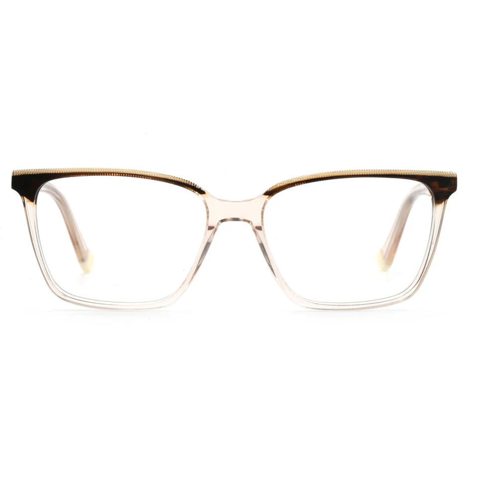 FP2019 High Quality Designer Rectangle Acetate Eyeglasses Optical Frame in Stock