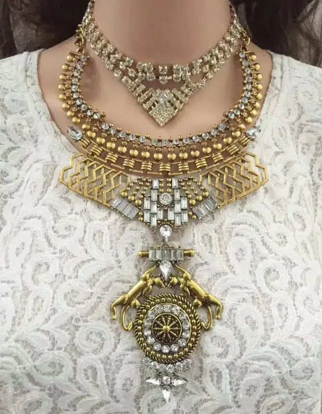 Wholesale Vintage Style Necklace for Women Stylish Alloy Strand Chain Various Styles to Choose From