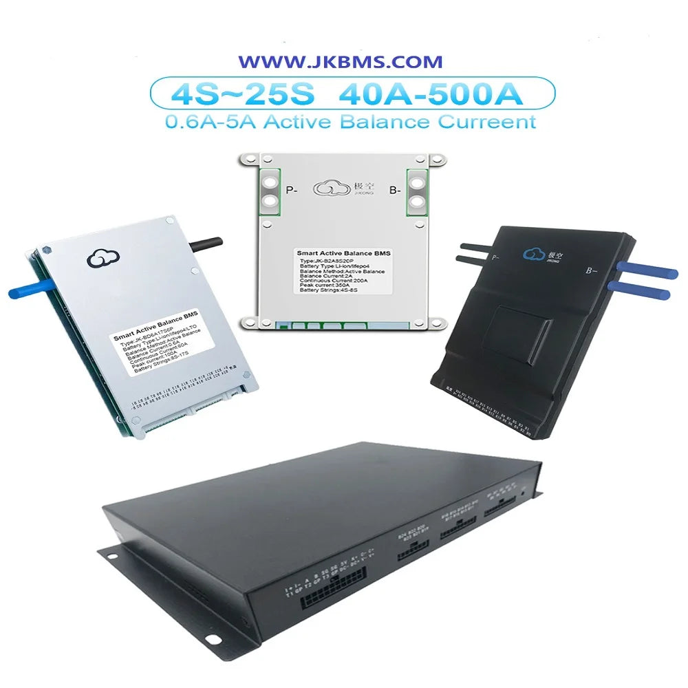 JIKONG JKBMS Factory Direct Sell Active Balancer Smart BMS Standard Version JK-BD4A17S4P  JK-BD4A20S4P JK-BD4A24S4P  JK-B1A8S20P