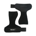 Customized Cowhide Anti-Slip Wear-Resistant Wrist Guard Hard Pull Grip for Weight Lifting Fitness Safety Hand Grip
