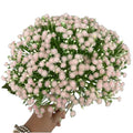 Decoration Real Touch Artificial Plastic Flowers 441 Head Babys Breath Flower Bulk for Wedding