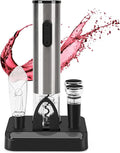 Automatic Stainless Steel Electric Wine Opener Set Metal Bottle Opener for Wine