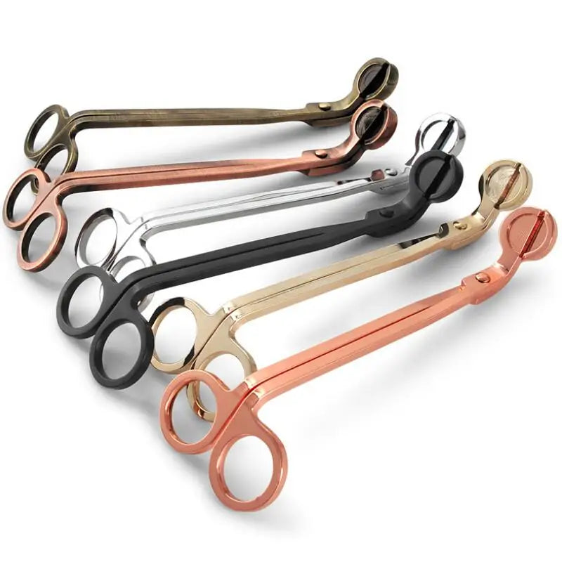 2024 Wholesale Candle Wick Trimmer Candle Cutter Stainless Steel Wick Clipper Scissor Candle Tool
