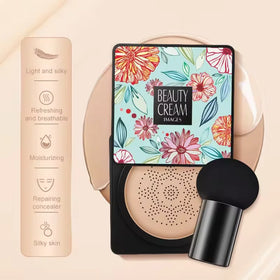 IMAGES BB Air Cushion Foundation Mushroom Head CC Cream Concealer Whitening Makeup Cosmetic Waterproof Brighten Face Base Tone