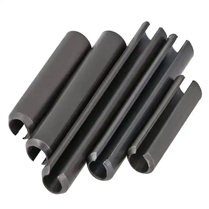 Standard Carbon Steel Lock Spiral Roll Slotted Split Spring Dowel Lock Pin Din 7346