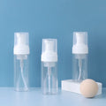 Stock 100ml 150ml Foam Bottle White Transparent PET Plastic Pump Bottle for Cosmetic Packaging