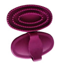 Hot Sale Horse Curry Comb Factory-Made Rubber/TPR Customized Color & Logo Equestrian Grooming Equipment Model H6-2 LI JIA Brand