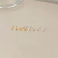 Layering Sprite Hearts Hypoallergenic 925 Silver 4mm/5mm Micro Studs the Magic Accent for Ear Stacks Dainty & Discrete