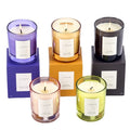 Scented Candle in Glass Jar Plant Essential Oils Handmade Soy Wax Smokeless Scented Candles