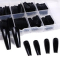 Hot Sell 100pcs/box Nail Tips Artificial Beauty Box Fingernails Long Coffin Ballerina Press on False Nails Full Cover Wholesale