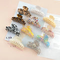 French Design Banana Hair Claw Clips Large Tortoise Shell Barrettes Accessories for Women and Girls