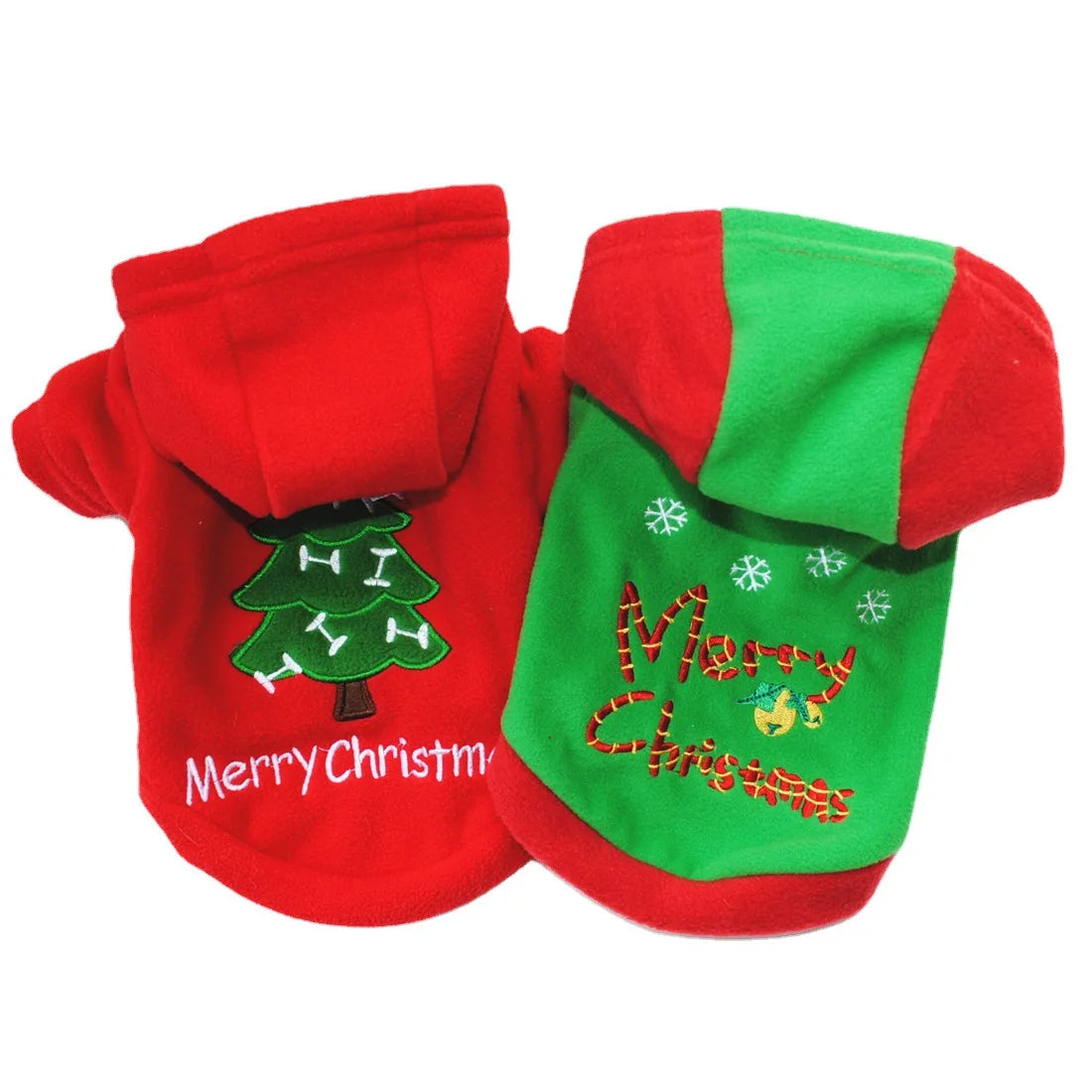 Wholesale Thick Warm Winter Cheap Merry Christmas Hoodie for Pet Dog