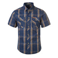 Plus Size Men's Summer Casual Short Sleeve Poplin Woven 100% Cotton Oversized Eco-Friendly Breathable Quick Dry Fishing Shirt