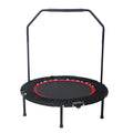 Hot Sale 38'' Foldable Kids Outdoor Mini Trampoline Durable PVC Handle Foam Material Protective Net Galvanized Steel Spring