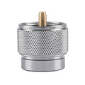 IRONDONKEY Customized Outdoor Camping Long Fuel tank Adapter Copper Core Self-closing Fuel tank Connector
