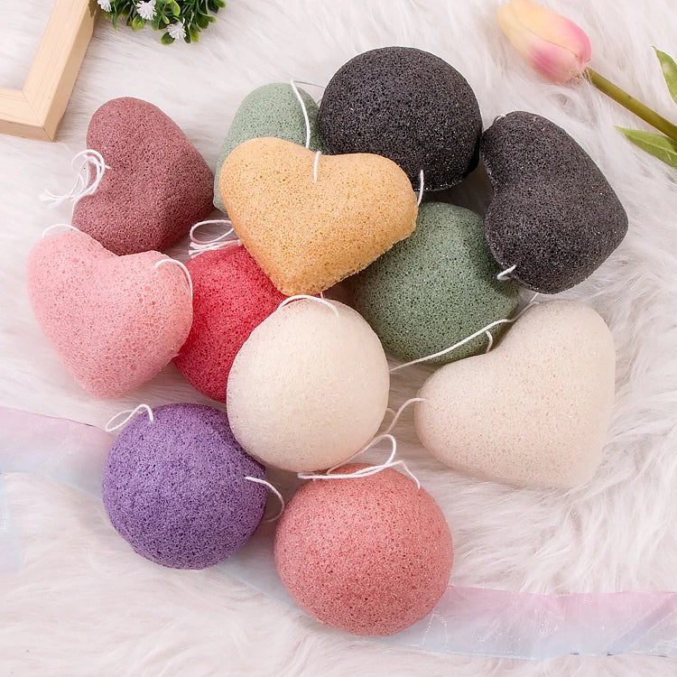 Hot Selling Skin Care Private Label Face Sponge Facial Activated Natural Organic Konjac Sponge for Skin Hypoallergenic Clean