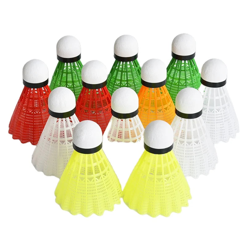 New Style Colorful 600 Machine 350 Net Badminton Nylon Shuttlecock Ball Barrel