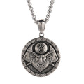 Jewelrox Handmade Pendant Viking Jewelry Stainless Steel Necklace Viking Mental Warrior Necklace Viking Necklace