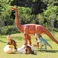 Fiberglass Animal Large Dinosaur Resin Statue for Amusement Park Decoration