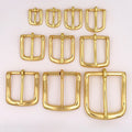 Hot Sale High Quality Solid Brass Belt Leather Buckle Strong Pin Bag Hanger Hardware Pet Collar Accessories