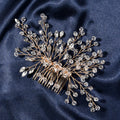 ML1517 Fashion Crystal Hair Comb Bridal Handmade Crystals Hair Comb Wedding Hair Jewelry