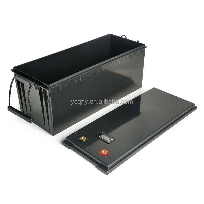 12.8v 160ah Lifepo4 Battery Lithium Ion Battery Pack case Empty Abs Enclosure Box for Lithium Battery