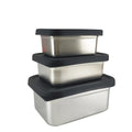 Microwave Containers Lunch Box Kids Stainless Steel Container for Kitchen Storage Lunch Box Stainless Stack Bento Box