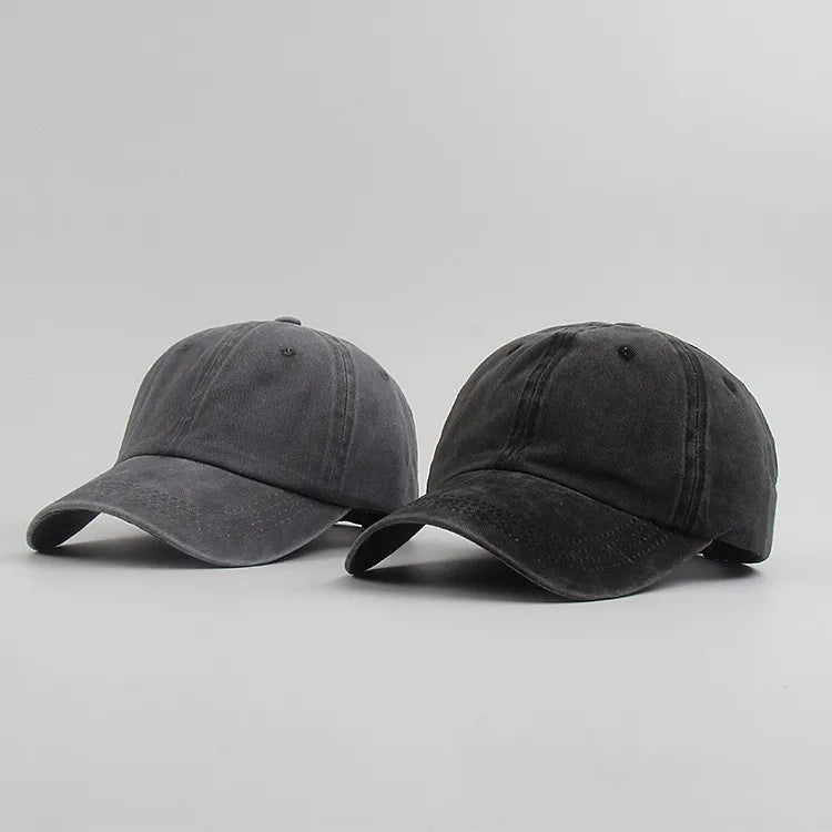 Yukaihe Factory OEM Vintage Distressed Water Washing Baseball Cap Unstructured Antique Finish Dad Hats