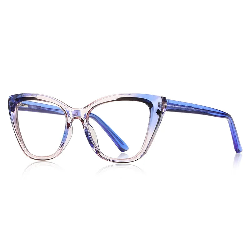 2148 Cat Eye Anti Reflection Glasses Optical Frames Wholesale Custom Design Eyewear Optical Frame Eye Glasses