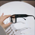 Ins Popular Fashion Square Women Rivets Sunglasses Vintage Punk Men Trending Shades UV400 Orange Red Sun Glasses