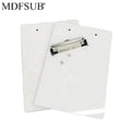 MDFSUB Single-Sided 2mm FRP Blank Sublimation Clipboard White Coating Eco-friendly Creative Design Welcome Gifts Promotional Use