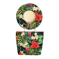 Matching a Bag With an Adjustable Strap Vacation Wide Brim Hat Protection Summer Wide Brim Hat for Girls Ladies