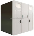 WE Modern Solid Wood Capsule Bed Pod Box Panel Style Sleep Bed for Bedroom Room Hotels Hospitals Schools Apartments