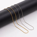 PB050 Hot Sale Bulk Woman Jewelry Ball Snake Cable Box Cuban Link Italian Necklace Chain Gold Copper Jewelry Sets